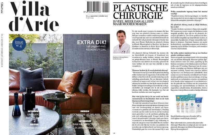 Dr.  Menno Huikeshoven vertelt over zijn vak in Villa D'Arte